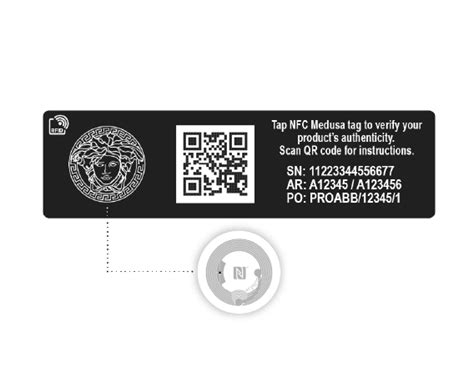 versace qr code.